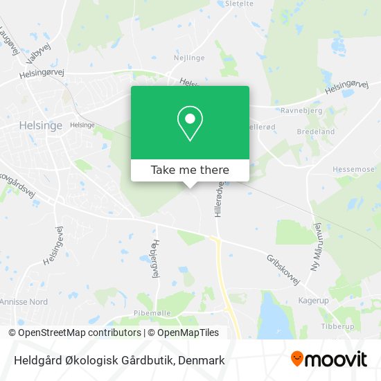 Heldgård Økologisk Gårdbutik map
