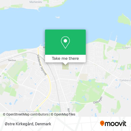 Østre Kirkegård map