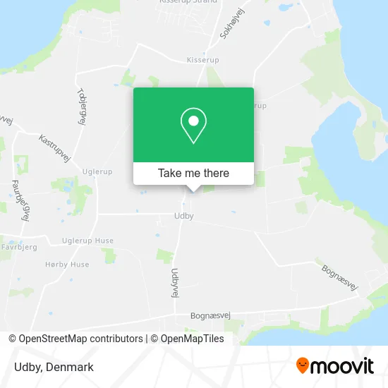 Udby map