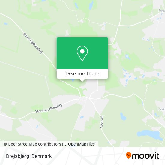 Drejsbjerg map