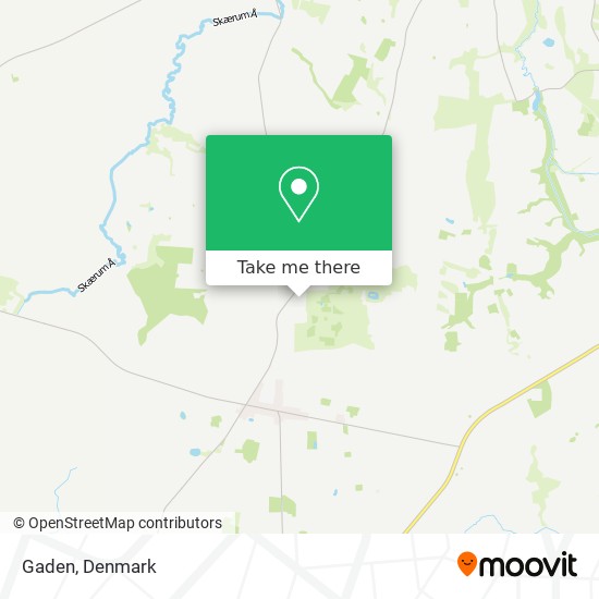 Gaden map