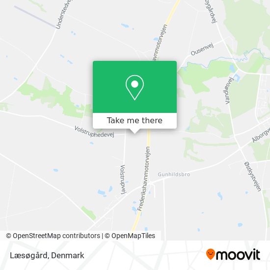 Læsøgård map