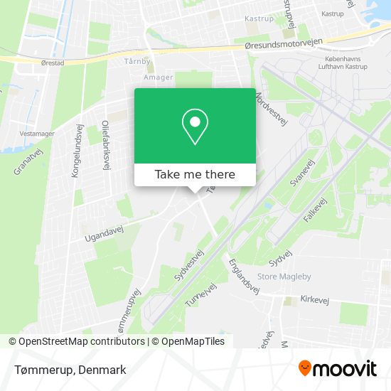 Tømmerup map