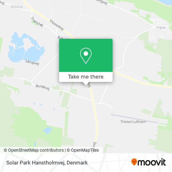 Solar Park Hanstholmvej map