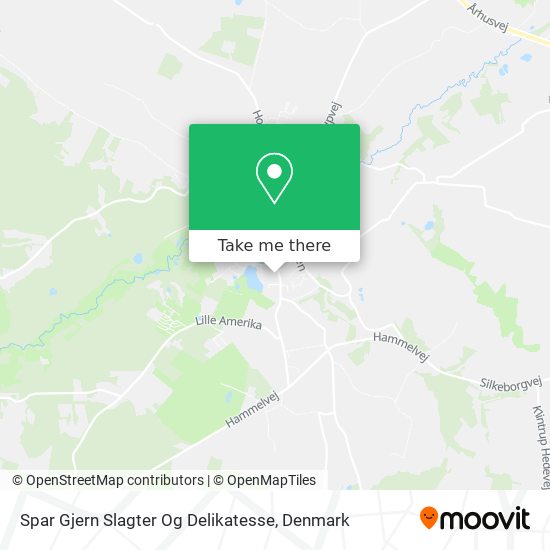 Spar Gjern Slagter Og Delikatesse map