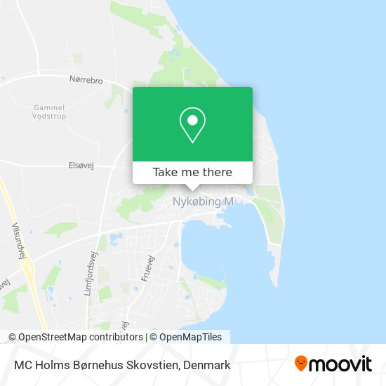 MC Holms Børnehus Skovstien map