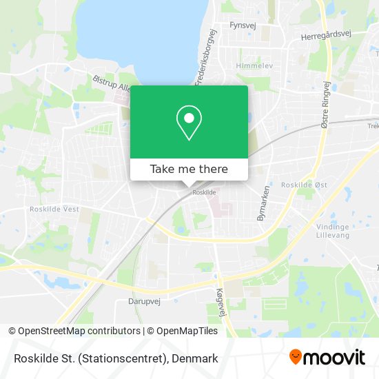 Roskilde St. (Stationscentret) map