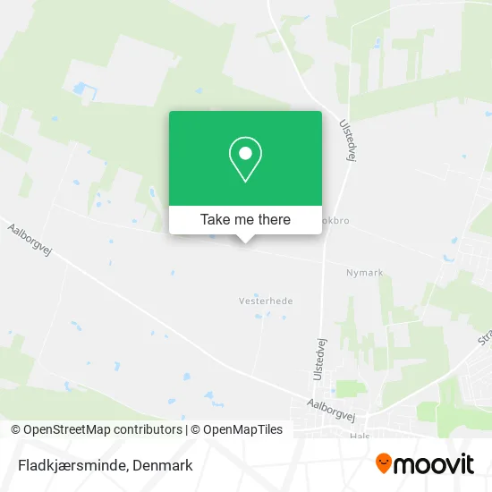 Fladkjærsminde map