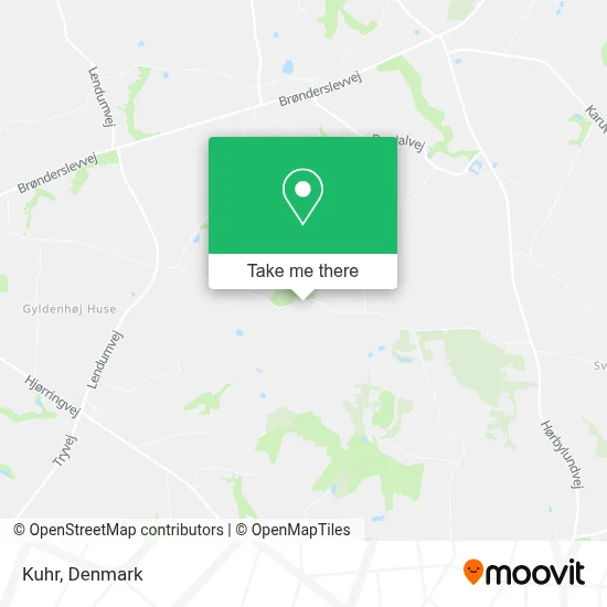 Kuhr map