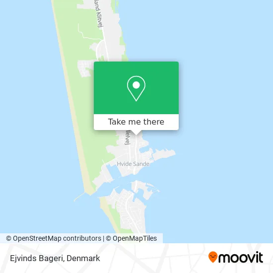 Ejvinds Bageri map