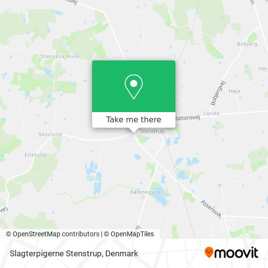 Slagterpigerne Stenstrup map