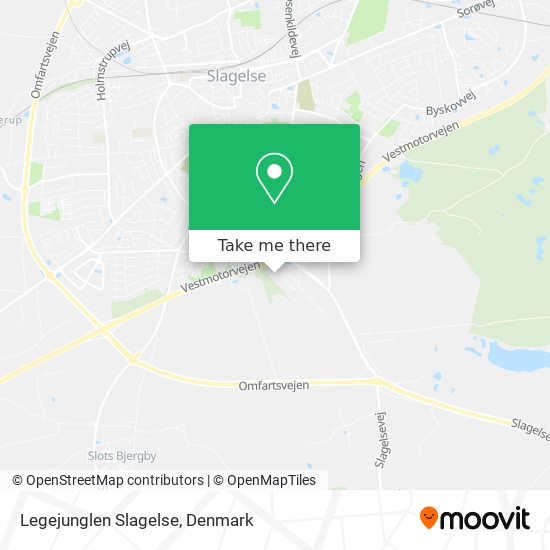 Legejunglen Slagelse map