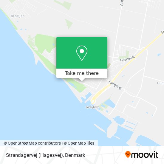 Strandagervej (Hagesvej) map