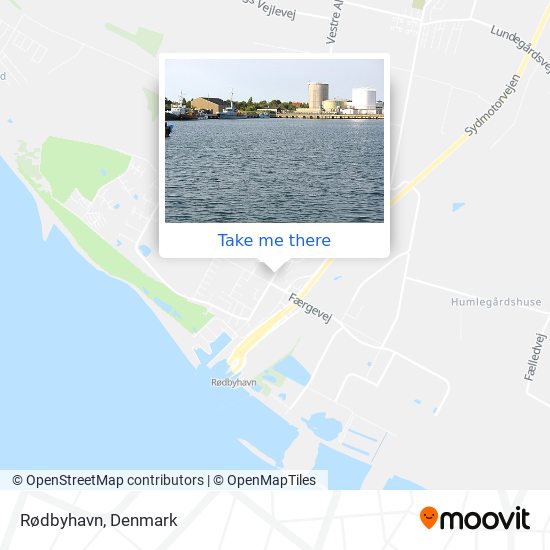 Rødbyhavn map