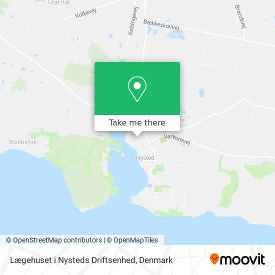 Lægehuset i Nysteds Driftsenhed map