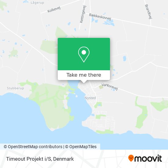 Timeout Projekt i/S map