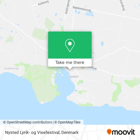 Nysted Lyrik- og Visefestival map