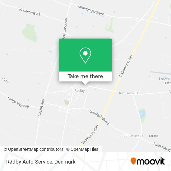 Rødby Auto-Service map