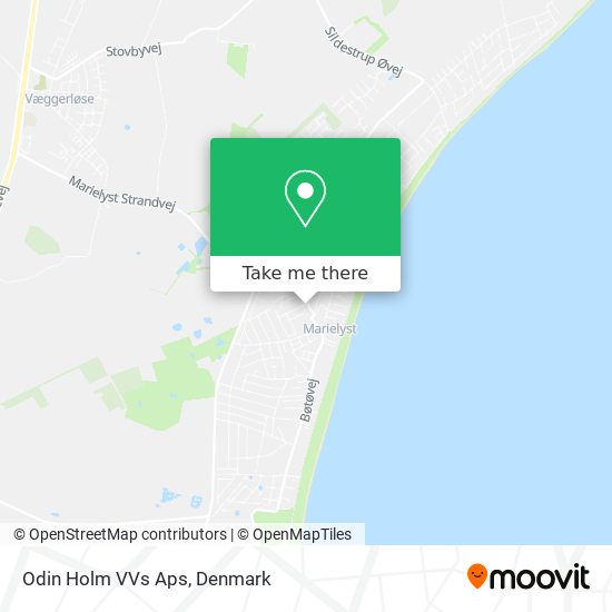 Odin Holm VVs Aps map