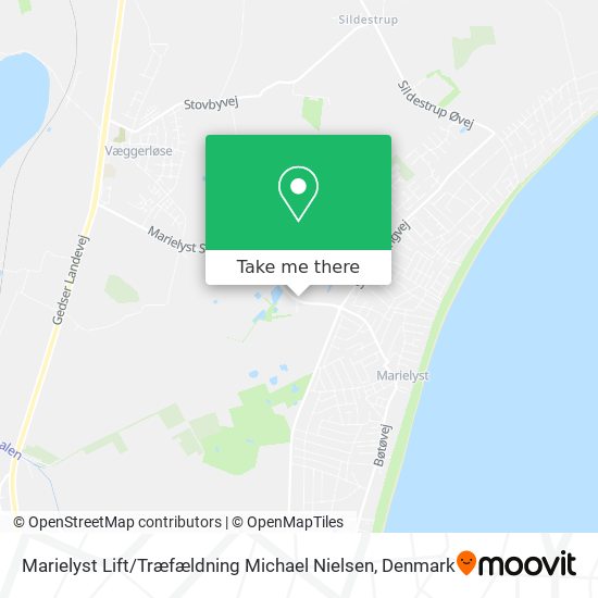 Marielyst Lift / Træfældning Michael Nielsen map