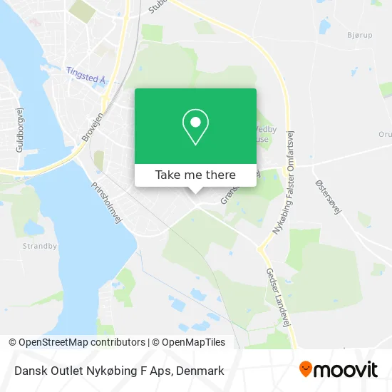 Dansk Outlet Nykøbing F Aps map