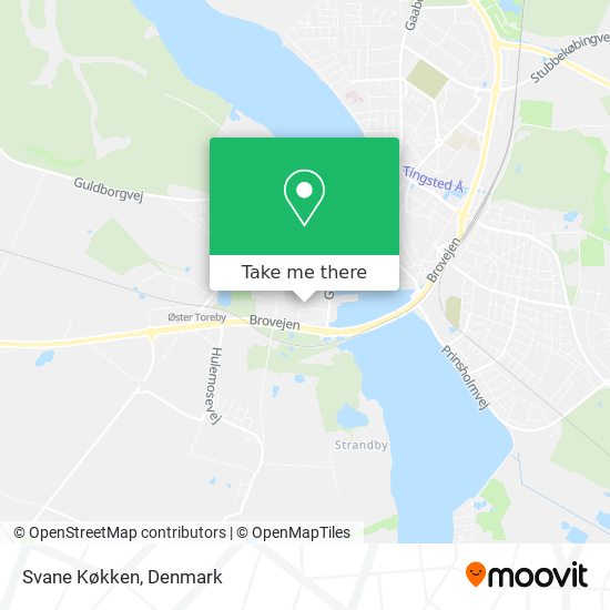 Svane Køkken map