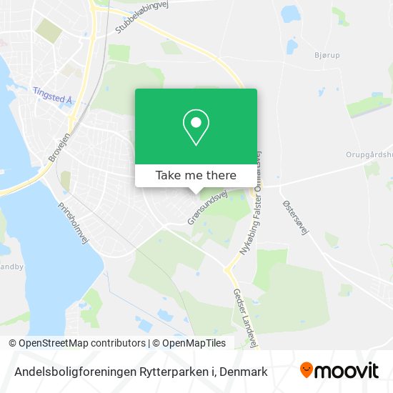 Andelsboligforeningen Rytterparken i map