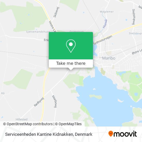 Serviceenheden Kantine Kidnakken map