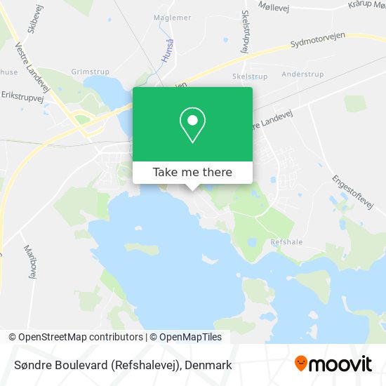 Søndre Boulevard (Refshalevej) map