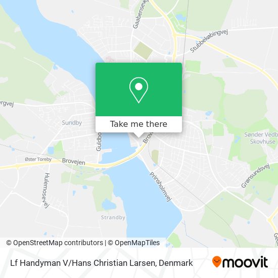 Lf Handyman V / Hans Christian Larsen map