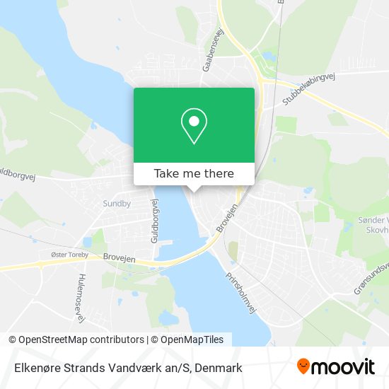 Elkenøre Strands Vandværk an/S map