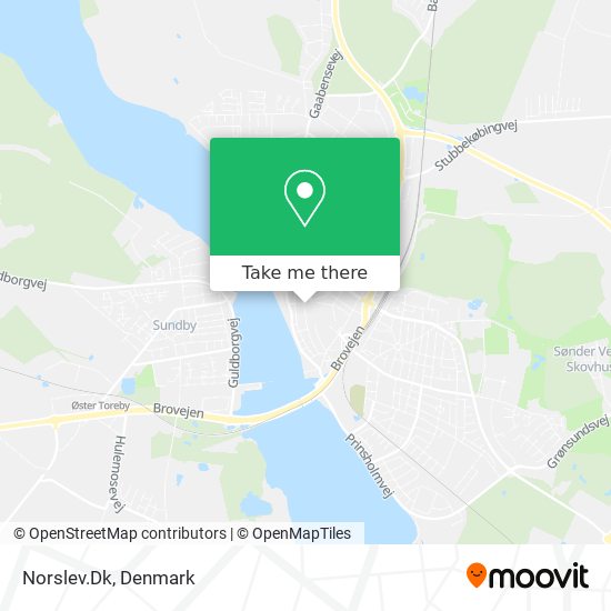Norslev.Dk map