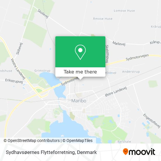 Sydhavsøernes Flytteforretning map