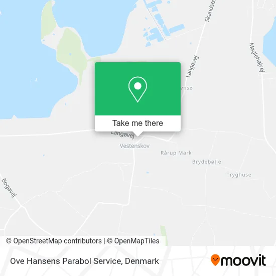 Ove Hansens Parabol Service map