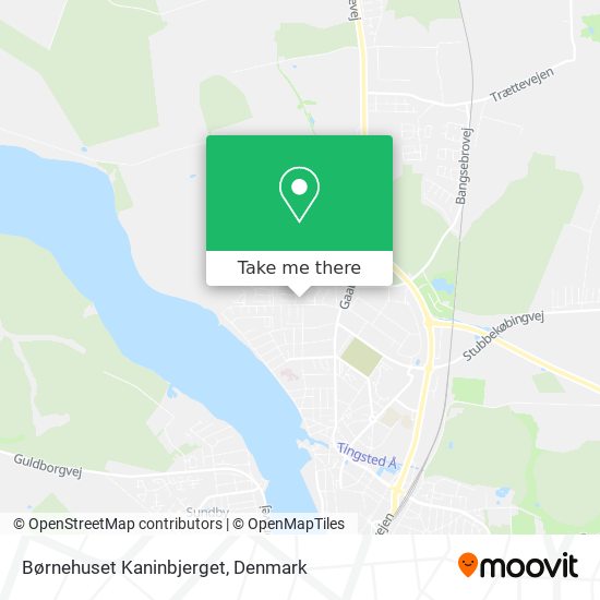 Børnehuset Kaninbjerget map