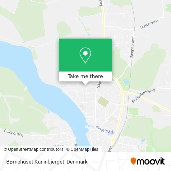 Børnehuset Kaninbjerget map
