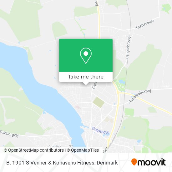 B. 1901 S Venner & Kohavens Fitness map