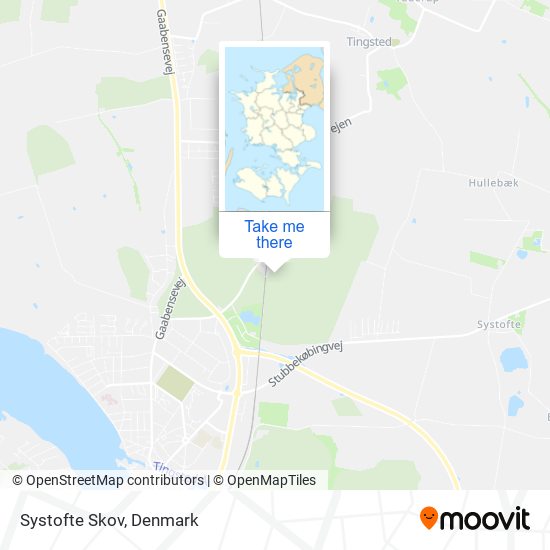 Systofte Skov map