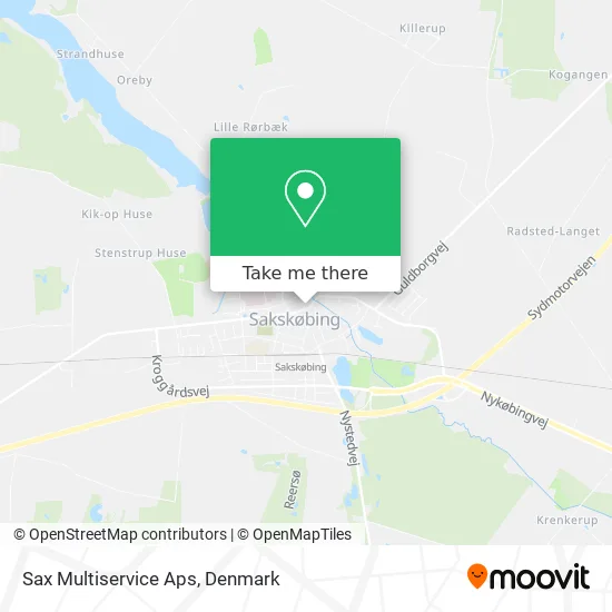 Sax Multiservice Aps map