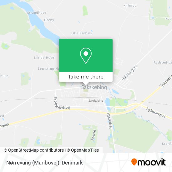 Nørrevang (Maribovej) map