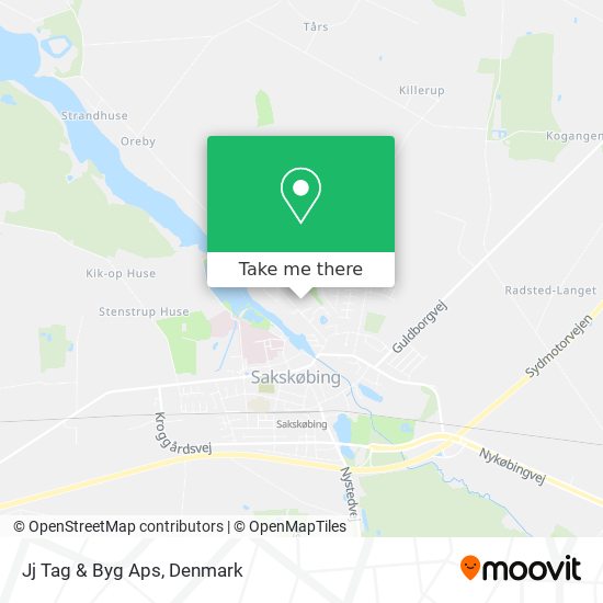 Jj Tag & Byg Aps map