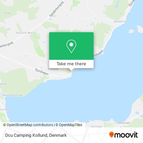 Dcu Camping Kollund map