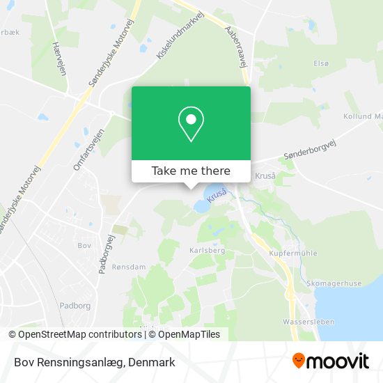 Bov Rensningsanlæg map