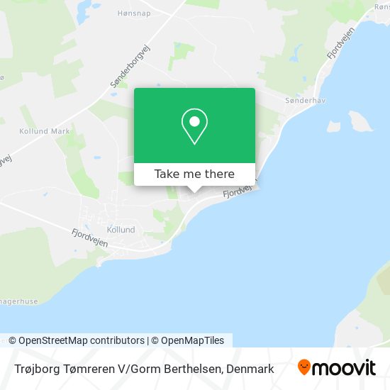 Trøjborg Tømreren V / Gorm Berthelsen map