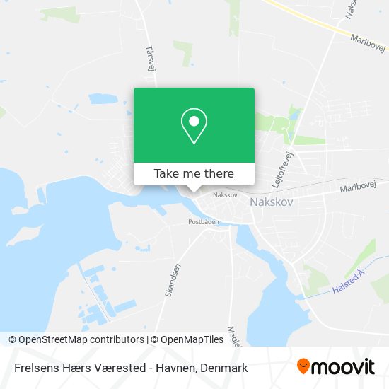 Frelsens Hærs Værested - Havnen map