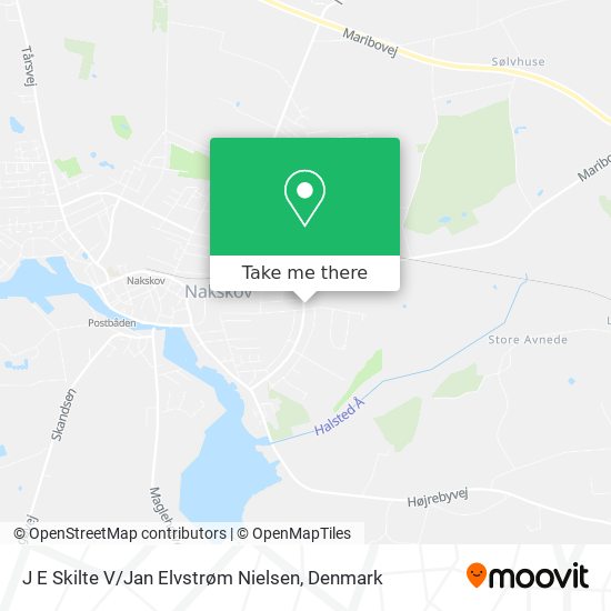 J E Skilte V / Jan Elvstrøm Nielsen map