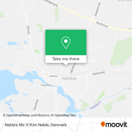 Neble's Mc V/Kim Neble map