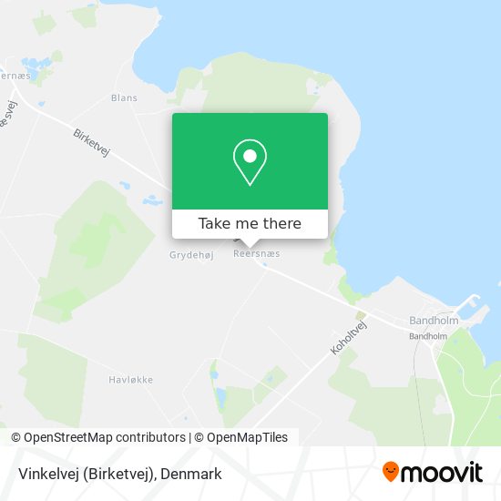 Vinkelvej (Birketvej) map