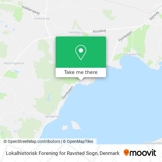 Lokalhistorisk Forening for Ravsted Sogn map