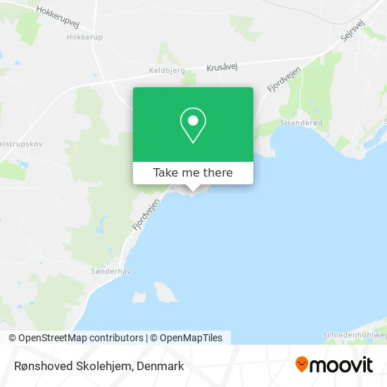 Rønshoved Skolehjem map